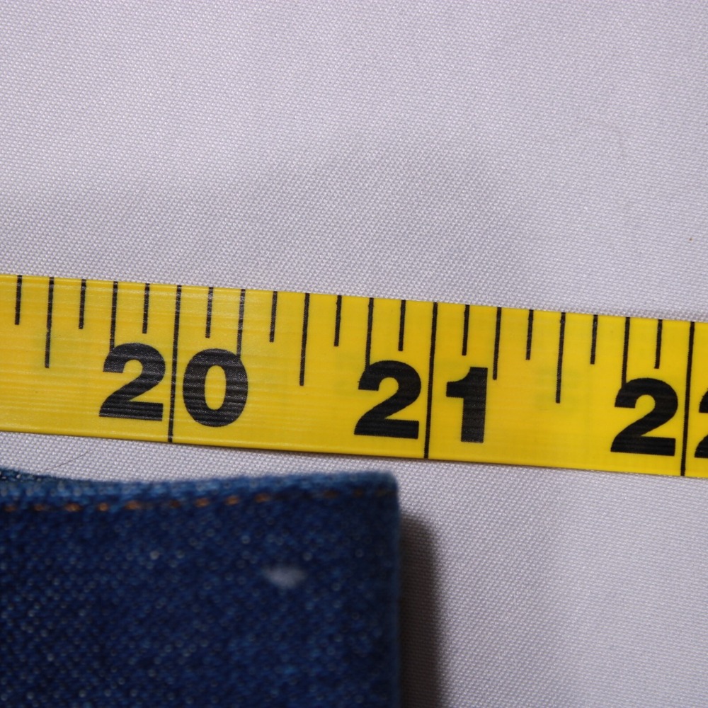 Vintage 70s-80s Wrangler Brand Jeans‎ Mens 44 Blue Regular Classic-41.5x24.5 - Picture 3 of 16